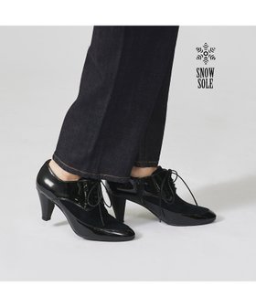 【オゥ バニスター/Au BANNISTER】の【スノーソール】レースアップブーティー 人気、トレンドファッション・服の通販 founy(ファニー) ファッション Fashion レディースファッション Fashion for Women 秋 Autumn ガラス Glass, Glassware ジップ Zip, Zipper デニム Denim, Jeans Material ブーティ Booties, Ankle Boots 冬 Winter / This Winter おすすめ Recommended / Our Picks |ID:prp329100004806558