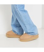 【ルージュヴィフラクレ/Rouge vif la cle】の【EMU/エミュー】PLATFORM MICROショートムートンブーツ 人気、トレンドファッション・服の通販 founy(ファニー) ファッション Fashion レディースファッション Fashion for Women 厚底 Platform Shoes 軽量 Lightweight, Ultra Light シンプル Simple, Minimal デニム Denim, Jeans Material トレンド Trend, Trending Now 人気 Popular, Best Seller フェミニン Feminine, Girly レギンス Leggings, Stretch Pants 冬 Winter / This Winter thumbnail ベージュ|ID: prp329100004806568 ipo3291000000034878907