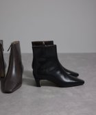 【ロペ/ROPE'】のイタリアンレザーショートブーツ 人気、トレンドファッション・服の通販 founy(ファニー) ファッション Fashion レディースファッション Fashion for Women ショート Short, Short Length シンプル Simple, Minimal スクエア Square, Square Shape ハーフ Half, Half-Length フォルム Silhouette, Form ミドル Middle Length, Mid Height thumbnail ブラック(01)|ID: prp329100004806602 ipo3291000000034879134