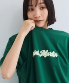 【ビッキー/VICKY】のさがら刺繍ロゴTシャツ≪洗濯機で洗える≫ 人気、トレンドファッション・服の通販 founy(ファニー) ファッション Fashion レディースファッション Fashion for Women トップス・カットソー Cut & Sew Tops シャツ・ブラウス・オフィスカジュアル Elegant Blouses & Button-Ups ロングTシャツ・Tシャツ Longline T-Shirts & Tees イエロー Yellow 春 Spring 洗える Machine Washable グラフィック Graphic, Graphic Design フォルム Silhouette, Form ポケット Pocket, Pocket Detail S/S・春夏 SS, Spring/Summer, Warm Season 夏 Summer 2025年 2025 2025春夏・S/S Spring/Summer 2025 SS25 thumbnail グリーン|ID: prp329100004806605 ipo3291000000034879155