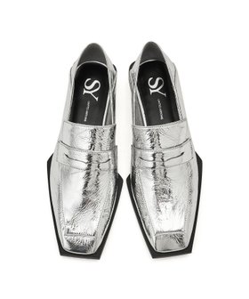 【オデット エ オディール/Odette e Odile】のSY スクエアソフトローファー フラット20●↑ 人気、トレンドファッション・服の通販 founy(ファニー) ファッション Fashion レディースファッション Fashion for Women シューズ Shoes, Footwear シルバー Silver, Metallic Silver シンプル Simple, Minimal スラックス Slacks, Dress Pants 定番 Standard, Basic Item フラット Flat, Flat Shoes メタリック Metallic, Shiny Finish リアル Real, Realistic |ID:prp329100004806668