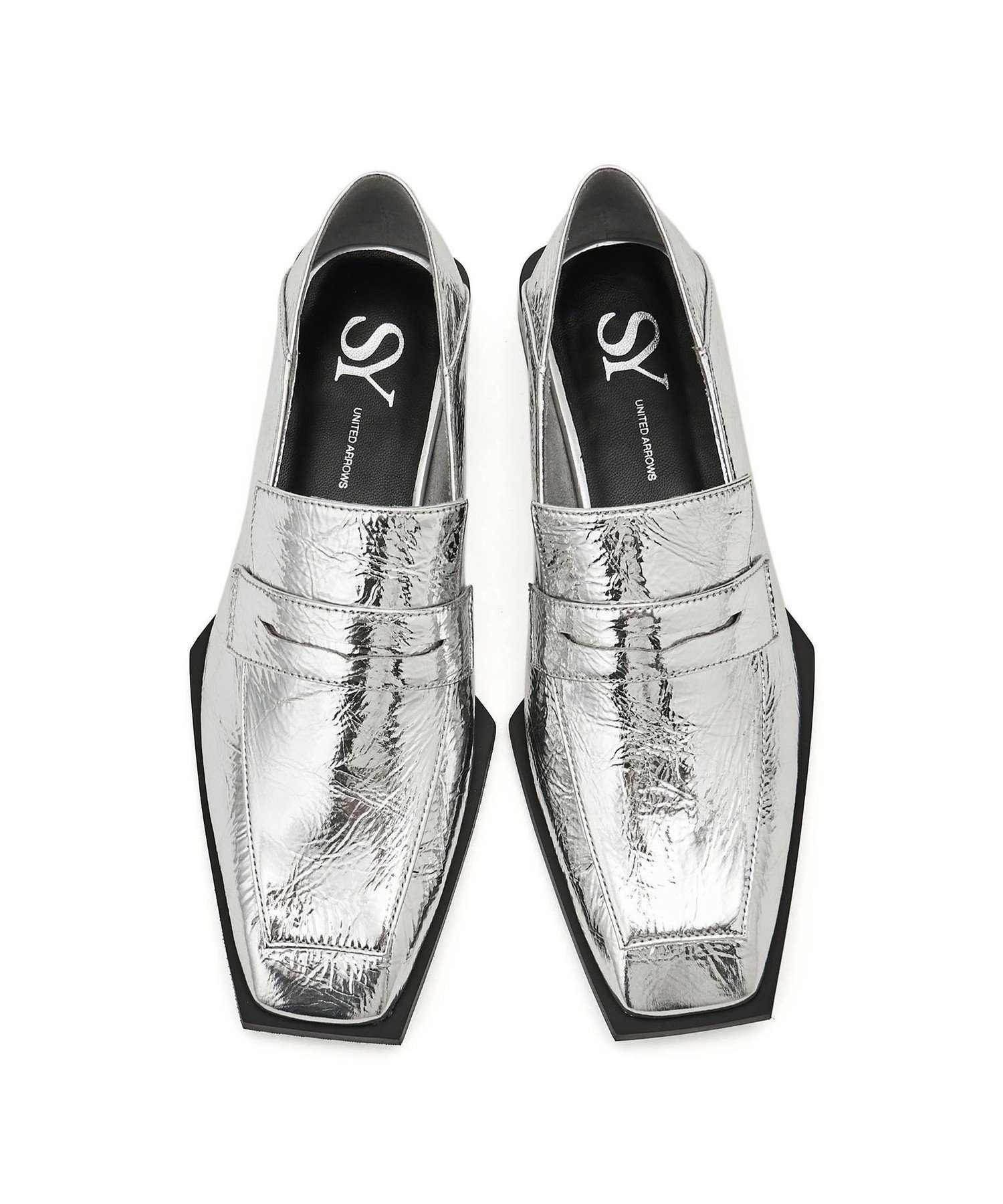 【オデット エ オディール/Odette e Odile】のSY スクエアソフトローファー フラット20●↑ インテリア・キッズ・メンズ・レディースファッション・服の通販 founy(ファニー) ファッション Fashion レディースファッション Fashion for Women シューズ Shoes, Footwear シルバー Silver, Metallic Silver シンプル Simple, Minimal スラックス Slacks, Dress Pants 定番 Standard, Basic Item フラット Flat, Flat Shoes メタリック Metallic, Shiny Finish リアル Real, Realistic SILVER|ID: prp329100004806668 ipo3291000000034879532