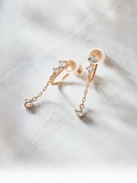 【ヨンドシー/4℃】のK10ピンクゴールド イヤリング 人気、トレンドファッション・服の通販 founy(ファニー) ファッション Fashion レディースファッション Fashion for Women ジュエリー Jewelry ファッションリング Fashion Rings イヤリング・フープ・ドロップタイプ Hoop, Drop & Clip Earrings イヤリング Earrings エレガント 上品 Elegant ギフト プレゼント Gift / Present シンプル Simple, Minimal ジュエリー Jewelry, Accessories |ID:prp329100004806684