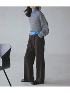 【ミラオーウェン/Mila Owen】の【セットアップ対応】ワンタックストレートパンツ BRW[058]|ID: prp329100004806732 ipo3291000000034879878