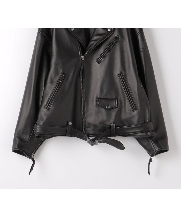 【ビューティ&ユース ユナイテッドアローズ/BEAUTY&YOUTH / UNITED ARROWS / MEN】のmonkey time シープ レザー オーバーサイズ ダブルライダースジャケット インテリア・キッズ・メンズ・レディースファッション・服の通販 founy(ファニー) https://founy.com/ ファッション Fashion メンズファッション Fashion for Men おすすめ Recommended / Our Picks ワイド Wide, Wide Fit 人気 Popular, Best Seller 定番 Standard, Basic Item |ID: prp329100004806733 ipo3291000000035069160