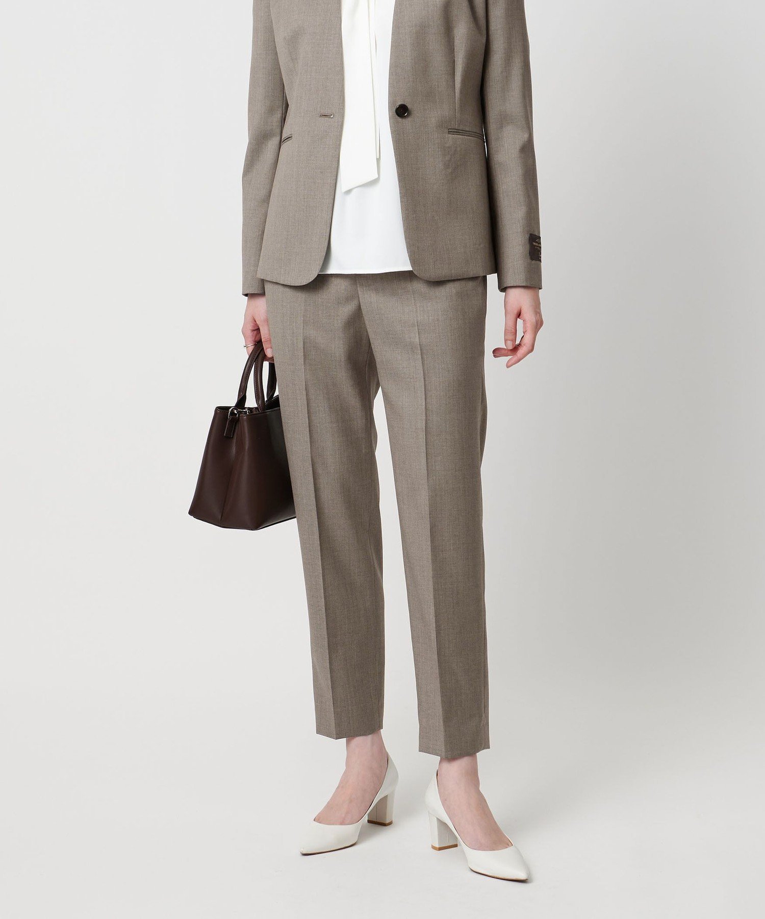 【ユナイテッドアローズ/UNITED ARROWS】のCANONICO スリムテーパードパンツ 人気、トレンドファッション・服の通販 founy(ファニー) ファッション Fashion レディースファッション Fashion for Women パンツ Pants & Trousers イタリア Italy ジャケット Jacket, Outerwear セットアップ Set-Up, Coordinated Outfit おすすめ Recommended / Our Picks 夏 Summer other-1|ID: prp329100004806738 ipo3291000000034879912