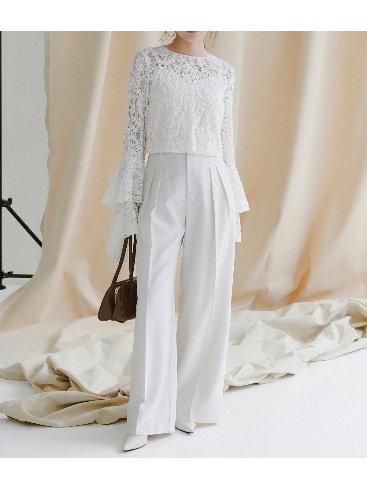 【アニュアンス/anuans】のミッドウェイトツータックワイドパンツ 人気、トレンドファッション・服の通販 founy(ファニー) ファッション Fashion レディースファッション Fashion for Women パンツ Pants & Trousers スーツ Suit, Formalwear パイピング Piping, Trim Design フロント Front, Front Design 定番 Standard, Basic Item other-1|ID: prp329100004806747 ipo3291000000034879960