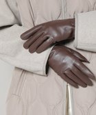 【ナノ ユニバース/nano universe】の裏起毛レザーグローブ 人気、トレンドファッション・服の通販 founy(ファニー) ファッション Fashion レディースファッション Fashion for Women クラシカル Classical, Vintage-Inspired スリット Slit, Slit Detail 定番 Standard, Basic Item ライナー Liner, Inner Layer 冬 Winter / This Winter おすすめ Recommended / Our Picks ギフト プレゼント Gift / Present ビジネス 仕事 通勤 Business / Work / Commuting 2025年 2025 2025-2026秋冬・A/W Autumn/Winter 2025–26 AW25–26 thumbnail ブラウン|ID: prp329100004806750 ipo3291000000034880009
