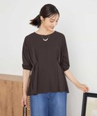 【アー ヴェー ヴェー/a.v.v】のフロントタックチュニックトップス 人気、トレンドファッション・服の通販 founy(ファニー) ファッション Fashion レディースファッション Fashion for Women トップス・カットソー Cut & Sew Tops 洗える Machine Washable カットソー Cut and Sewn Top ギャザー Gathered, Ruffled シェイプ Shape, Slim Fit ドロップ Drop Shoulder, Dropped Style フラット Flat, Flat Shoes フロント Front, Front Design ペプラム Peplum, Flared Hem ボトム Bottoms, Lower Wear 楽ちん Easy Fit, Comfortable ワイド Wide, Wide Fit 再入荷 Restock / Back in Stock おすすめ Recommended / Our Picks ビジネス 仕事 通勤 Business / Work / Commuting thumbnail ブラウン|ID: prp329100004806753 ipo3291000000034880046