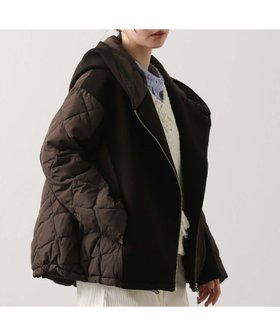 【グレディブリリアン/Gready Brilliant】のGready Brilliant/2_ダンボールダウンフードS 人気、トレンドファッション・服の通販 founy(ファニー) ファッション Fashion レディースファッション Fashion for Women インナー Innerwear エレガント 上品 Elegant クール Cool, Chic 軽量 Lightweight, Ultra Light ダウン Down, Puffer ドッキング Docking, Mixed Material バランス Balance, Style Balance パーカー Hoodie, Parka ブルゾン Blouson, Bomber Jacket リアル Real, Realistic 冬 Winter / This Winter おすすめ Recommended / Our Picks |ID:prp329100004806762