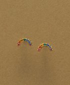 【ビューティ&ユース ユナイテッドアローズ/BEAUTY&YOUTH / UNITED ARROWS】のBAQLESS Honesty Arc Palette ピアス 人気、トレンドファッション・服の通販 founy(ファニー) ファッション Fashion レディースファッション Fashion for Women カラフル Colorful Design ジュエリー Jewelry, Accessories ストーン Stone, Gem-Like フランス France, French モチーフ Motif, Design Theme thumbnail GOLD|ID: prp329100004806775 ipo3291000000034880271