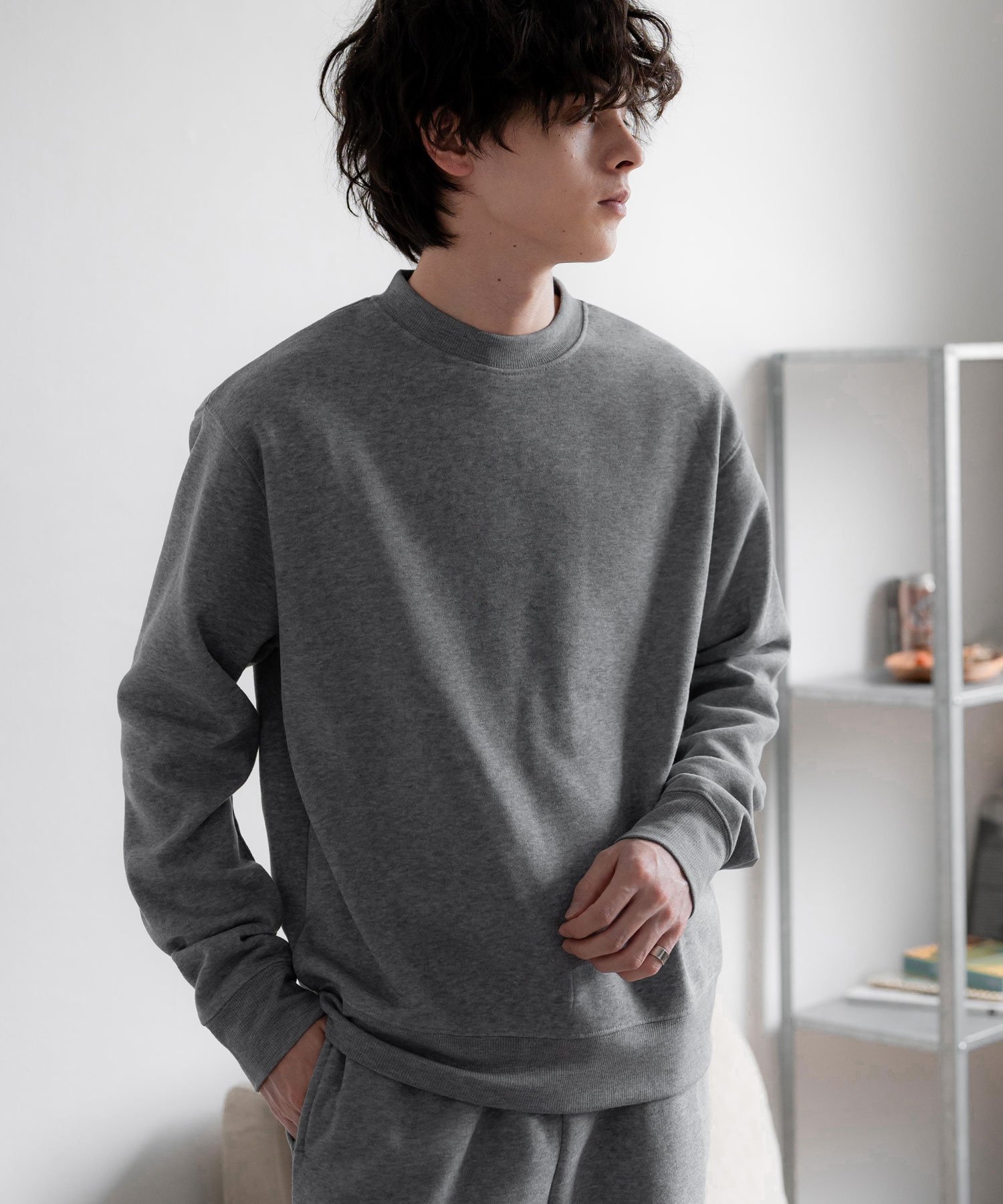 【ロッキーモンロー/Rocky Monroe】の裏起毛スウェットセットアップ(ルームウェア) インテリア・キッズ・メンズ・レディースファッション・服の通販 founy(ファニー) ファッション Fashion レディースファッション Fashion for Women トップス・カットソー Cut & Sew Tops レディースパーカー・カジュアルフーディー Casual Hoodies & Sweatshirts スウェット・クルーネックトップス Sweatshirts & Crewnecks / Relaxed Fit Sweat Tops くるぶし Ankle-Length コンパクト Compact, Small Size シンプル Simple, Minimal セットアップ Set-Up, Coordinated Outfit ドローコード Drawcord, Drawstring Cord メンズ Men's, Menswear 無地 Plain, Solid Color リラックス Relax, Relaxed Fit 再入荷 Restock / Back in Stock おすすめ Recommended / Our Picks 旅行 Travel 杢グレー|ID: prp329100004806779 ipo3291000000034880295