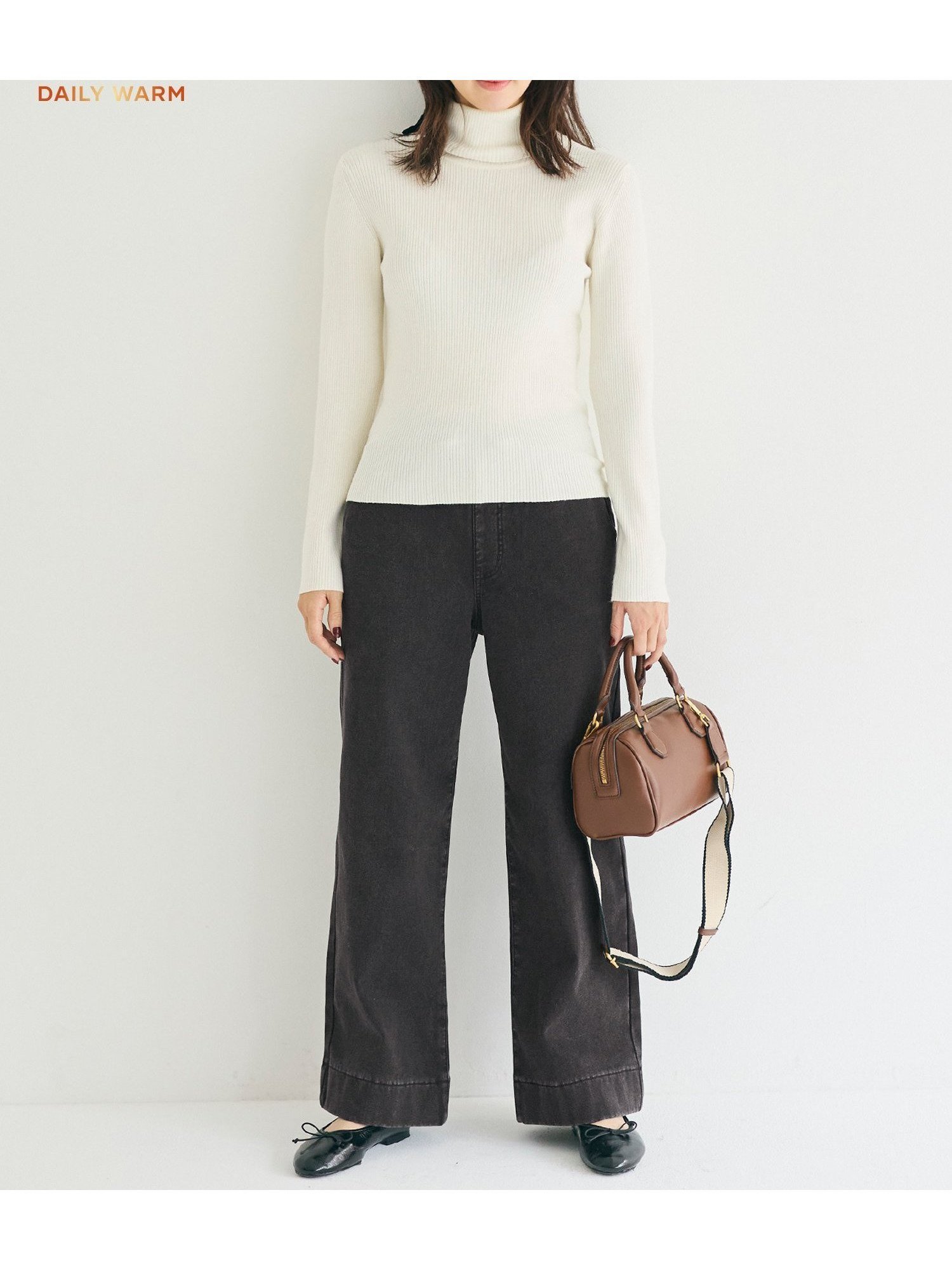 【コカ/COCA】の【DAILY WARM】裏起毛デニムイージーパンツ インテリア・キッズ・メンズ・レディースファッション・服の通販 founy(ファニー) ファッション Fashion レディースファッション Fashion for Women パンツ Pants & Trousers シンプル Simple, Minimal ジャケット Jacket, Outerwear スウェット / スエット Sweatshirt, Sweatwear ストレート Straight, Straight Cut スニーカー Sneakers, Trainers デニム Denim, Jeans Material バランス Balance, Style Balance ポケット Pocket, Pocket Detail ワイド Wide, Wide Fit 冬 Winter / This Winter 2025年 2025 2025-2026秋冬・A/W Autumn/Winter 2025–26 AW25–26 Charcoal|ID: prp329100004806799 ipo3291000000034880441