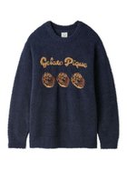 【ジェラート ピケ/gelato pique】のドーナツジャガードプルオーバー 人気、トレンドファッション・服の通販 founy(ファニー) ファッション Fashion レディースファッション Fashion for Women トップス・カットソー Cut & Sew Tops カジュアルプルオーバー・ニットトップス Pullovers & Knit Tops / Casual Pullovers おすすめ Recommended / Our Picks スマート Smart, Elegant フロント Front, Front Design ロング Long, Long-Length thumbnail NVY[089]|ID: prp329100004806802 ipo3291000000034880491