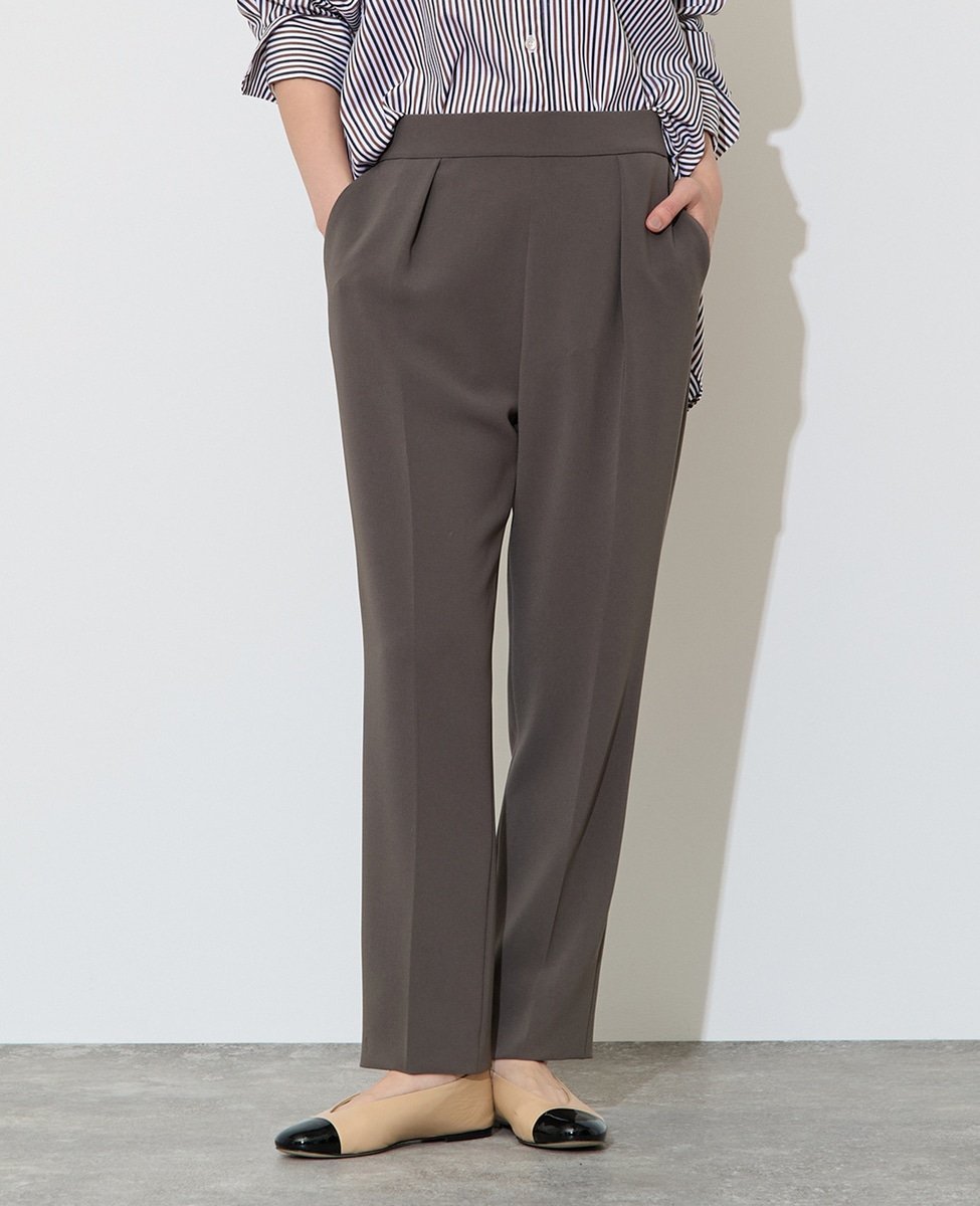 【リエス/Liesse】の【定番】ダブルクロステーパードパンツ 人気、トレンドファッション・服の通販 founy(ファニー) ファッション Fashion レディースファッション Fashion for Women パンツ Pants & Trousers おすすめ Recommended / Our Picks セットアップ Set-Up, Coordinated Outfit センター Center, Center Line フォルム Silhouette, Form エレガント 上品 Elegant 定番 Standard, Basic Item other-1|ID: prp329100004806806 ipo3291000000034880510