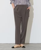 【リエス/Liesse】の【定番】ダブルクロステーパードパンツ 人気、トレンドファッション・服の通販 founy(ファニー) ファッション Fashion レディースファッション Fashion for Women パンツ Pants & Trousers おすすめ Recommended / Our Picks セットアップ Set-Up, Coordinated Outfit センター Center, Center Line フォルム Silhouette, Form エレガント 上品 Elegant 定番 Standard, Basic Item thumbnail チャコール|ID: prp329100004806806 ipo3291000000034880511