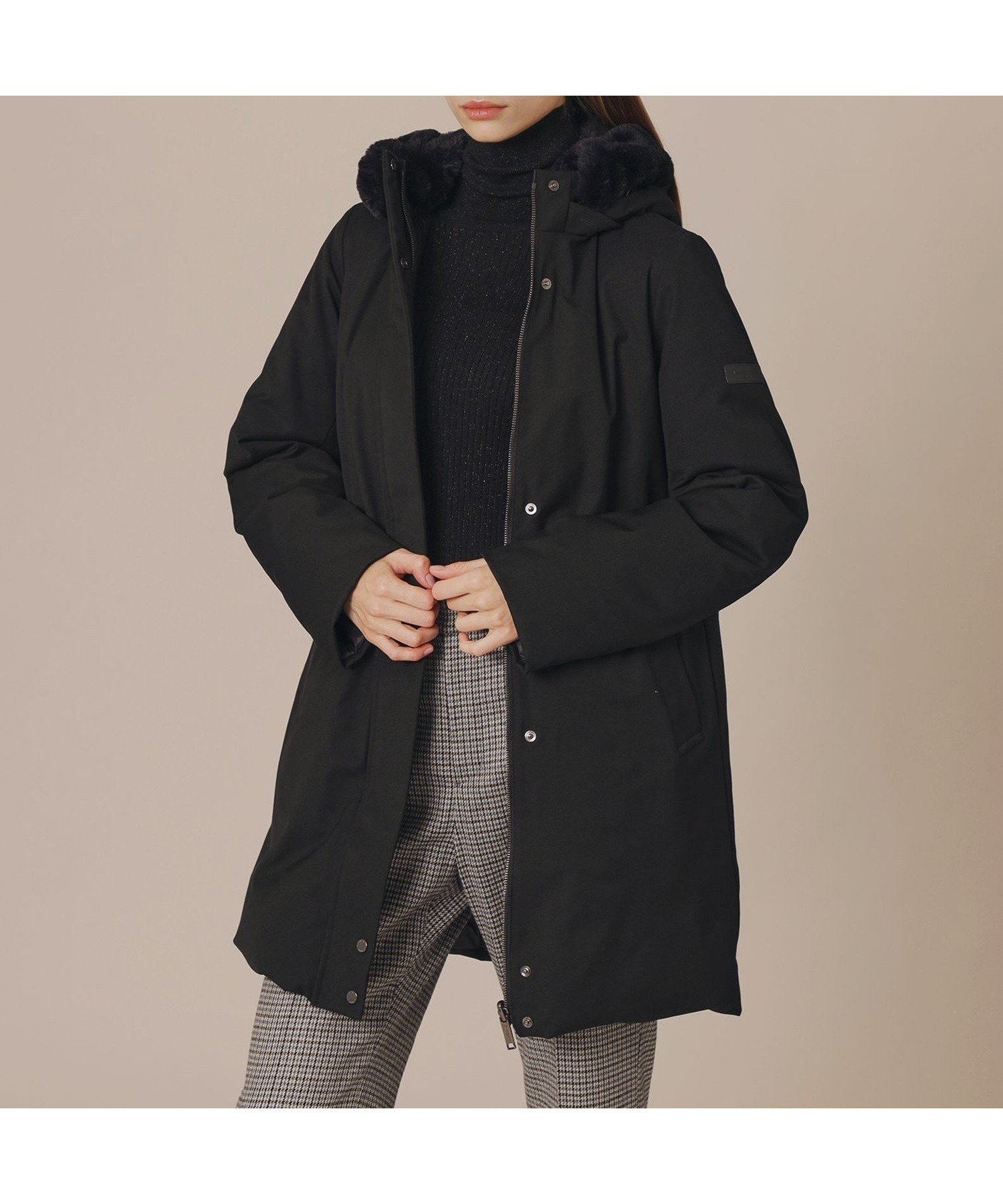 【マッキントッシュ ロンドン/MACKINTOSH LONDON】の【PONTELAND/ポントランド】リバーシブルダウンコート インテリア・キッズ・メンズ・レディースファッション・服の通販 founy(ファニー) ファッション Fashion レディースファッション Fashion for Women アウター Coat / Outerwear Collection コート・ロングコート・ピーコート Long Coats, Peacoats & More ダウンジャケット・軽量ダウン Warm & Lightweight Down Jackets オックス Oxford Fabric キルト Quilt, Quilted Fabric タフタ Taffeta, Structured Fabric 冬 Winter / This Winter 定番 Standard, Basic Item 秋 Autumn 軽量 Lightweight, Ultra Light ブラック|ID: prp329100004806811 ipo3291000000034880550