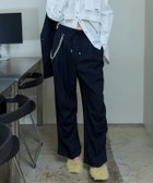 【メゾンスペシャル/MAISON SPECIAL】のWith Chain Belt Draped Hem Slacks 人気、トレンドファッション・服の通販 founy(ファニー) ファッション Fashion レディースファッション Fashion for Women ジャケット Jacket, Outerwear ストライプ Stripe, Striped Pattern スラックス Slacks, Dress Pants セットアップ Set-Up, Coordinated Outfit チェック Check, Plaid, Tartan チェーン Chain, Chain Strap ドレープ Drape, Draping Fabric パール Pearl, Pearl Accent ミックス Mix, Mixed Style メタル Metal, Metal Parts ロマンティック Romantic, Feminine Style エレガント 上品 Elegant thumbnail NVY|ID: prp329100004806813 ipo3291000000034880576