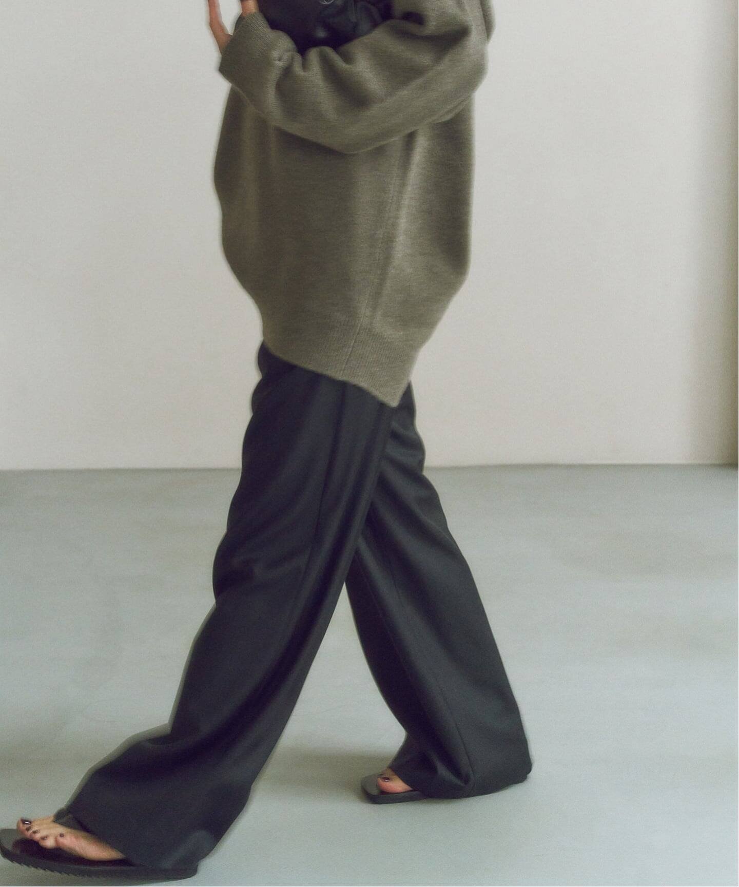 【プラージュ/Plage】のMY_worsted easyパンツ インテリア・キッズ・メンズ・レディースファッション・服の通販 founy(ファニー) ファッション Fashion レディースファッション Fashion for Women パンツ Pants & Trousers フィット Fit, Slim Fit リラックス Relax, Relaxed Fit ブラック|ID: prp329100004806818 ipo3291000000034880621