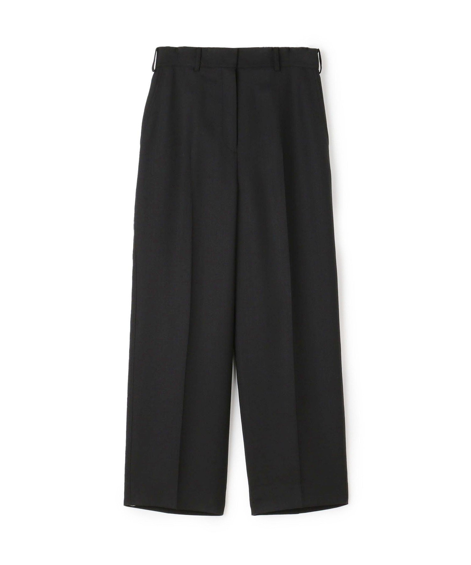 【トゥモローランド/TOMORROWLAND】のライトカルゼ センタープレスストレートパンツ インテリア・キッズ・メンズ・レディースファッション・服の通販 founy(ファニー) ファッション Fashion レディースファッション Fashion for Women パンツ Pants & Trousers シューズ Shoes, Footwear ストレート Straight, Straight Cut センター Center, Center Line バランス Balance, Style Balance ベーシック Basic, Essential エレガント 上品 Elegant 19 ブラック|ID: prp329100004806821 ipo3291000000034880629