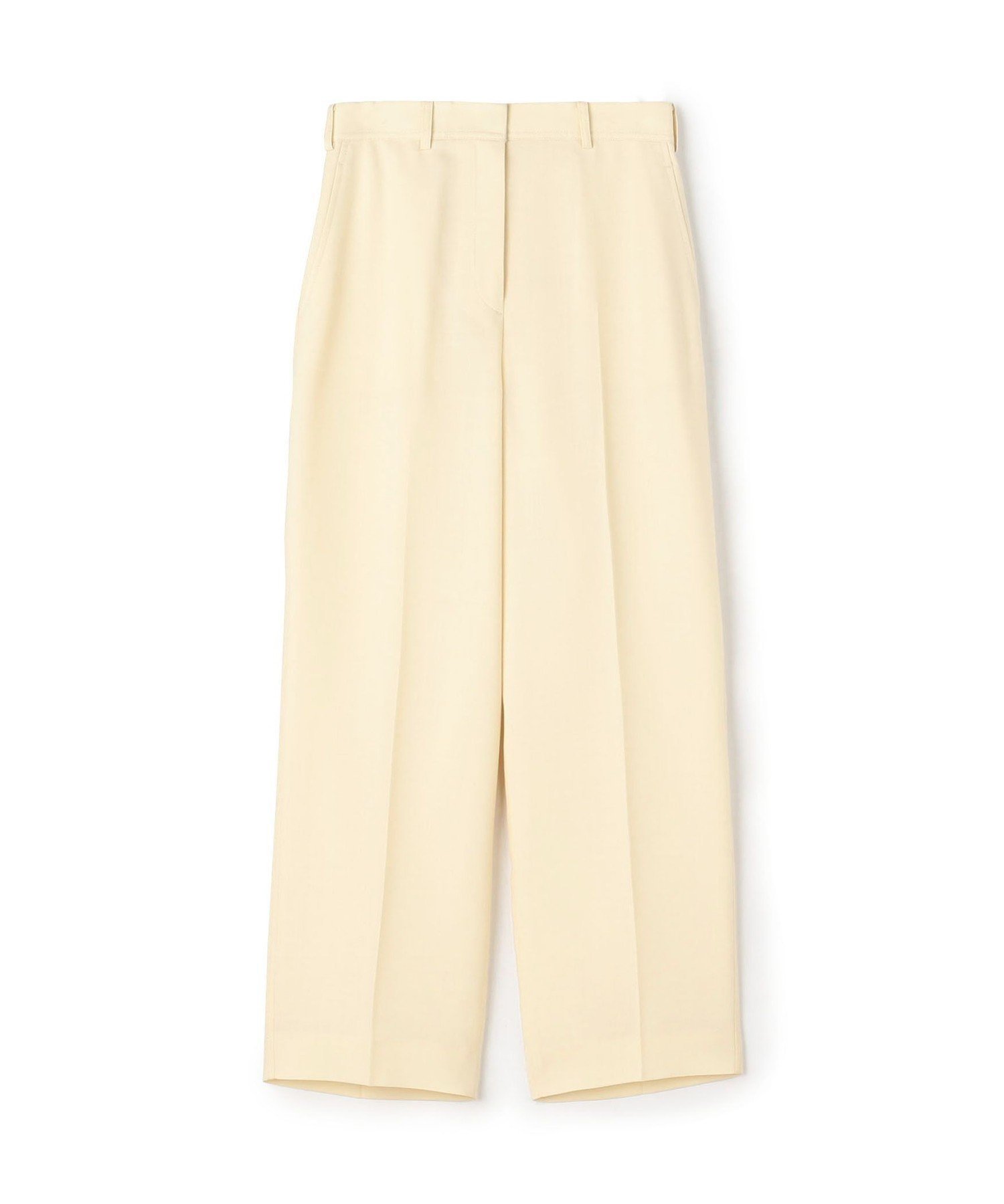 【トゥモローランド/TOMORROWLAND】のライトカルゼ センタープレスストレートパンツ インテリア・キッズ・メンズ・レディースファッション・服の通販 founy(ファニー) ファッション Fashion レディースファッション Fashion for Women パンツ Pants & Trousers シューズ Shoes, Footwear ストレート Straight, Straight Cut センター Center, Center Line バランス Balance, Style Balance ベーシック Basic, Essential エレガント 上品 Elegant 41 ライトベージュ|ID: prp329100004806821 ipo3291000000034880630