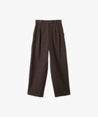【アニエスベー ファム/agnes b. FEMME】のコットンツイードパンツ 人気、トレンドファッション・服の通販 founy(ファニー) ファッション Fashion レディースファッション Fashion for Women パンツ Pants & Trousers クラシカル Classical, Vintage-Inspired ツイード Twill, Twill Weave ワイド Wide, Wide Fit エレガント 上品 Elegant thumbnail ブラウン|ID: prp329100004806831 ipo3291000000034880711