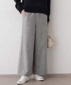【デッサン/Dessin】の【洗える/後ろゴム】ツイードワイドパンツ 人気、トレンドファッション・服の通販 founy(ファニー) ファッション Fashion レディースファッション Fashion for Women パンツ Pants & Trousers おすすめ Recommended / Our Picks カットソー Cut and Sewn Top スマート Smart, Elegant タートル Turtleneck, Turtle Collar ポケット Pocket, Pocket Detail リラックス Relax, Relaxed Fit ワイド Wide, Wide Fit 洗える Machine Washable A/W・秋冬 Autumn/Winter thumbnail グレー|ID: prp329100004806835 ipo3291000000034880738