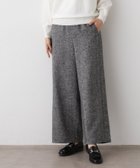 【デッサン/Dessin】の【洗える/後ろゴム】ツイードワイドパンツ 人気、トレンドファッション・服の通販 founy(ファニー) ファッション Fashion レディースファッション Fashion for Women パンツ Pants & Trousers おすすめ Recommended / Our Picks カットソー Cut and Sewn Top スマート Smart, Elegant タートル Turtleneck, Turtle Collar ポケット Pocket, Pocket Detail リラックス Relax, Relaxed Fit ワイド Wide, Wide Fit 洗える Machine Washable A/W・秋冬 Autumn/Winter thumbnail ブラック|ID: prp329100004806835 ipo3291000000034880739