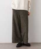【デッサン/Dessin】の【洗える/後ろゴム】ツイードワイドパンツ 人気、トレンドファッション・服の通販 founy(ファニー) ファッション Fashion レディースファッション Fashion for Women パンツ Pants & Trousers おすすめ Recommended / Our Picks カットソー Cut and Sewn Top スマート Smart, Elegant タートル Turtleneck, Turtle Collar ポケット Pocket, Pocket Detail リラックス Relax, Relaxed Fit ワイド Wide, Wide Fit 洗える Machine Washable A/W・秋冬 Autumn/Winter thumbnail ブラウン|ID: prp329100004806835 ipo3291000000034880740