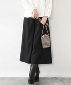 【オフオン/ofuon】のTRソフトストレッチ裏起毛ガウチョパンツ/洗える 人気、トレンドファッション・服の通販 founy(ファニー) ファッション Fashion レディースファッション Fashion for Women パンツ Pants & Trousers おすすめ Recommended / Our Picks ガウチョ Gaucho ガウチョパンツ Gaucho Pants, Culottes コンパクト Compact, Small Size ショート Short, Short Length ストレッチ Stretch, Stretchy Fabric 冬 Winter / This Winter 夏 Summer 春 Spring 洗える Machine Washable 秋 Autumn thumbnail ブラック|ID: prp329100004806841 ipo3291000000034880769