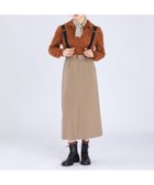 【アニエスベー ファム/agnes b. FEMME】のサスペンダースカート 人気、トレンドファッション・服の通販 founy(ファニー) ファッション Fashion レディースファッション Fashion for Women スカート Skirts カットソー Cut and Sewn Top サスペンダー Suspenders, Braces シンプル Simple, Minimal ストレート Straight, Straight Cut スリット Slit, Slit Detail フロント Front, Front Design thumbnail ベージュ|ID: prp329100004806845 ipo3291000000034880812