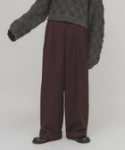 【ケービーエフ/KBF / URBAN RESEARCH】のセンタープレスストレートパンツ 人気、トレンドファッション・服の通販 founy(ファニー) ファッション Fashion レディースファッション Fashion for Women パンツ Pants & Trousers 2025年 2025 2025-2026秋冬・A/W Autumn/Winter 2025–26 AW25–26 冬 Winter / This Winter クラシック Classic, Timeless Style スラックス Slacks, Dress Pants ダブル Double, Double-Breasted ベーシック Basic, Essential A/W・秋冬 Autumn/Winter thumbnail ボルドー|ID: prp329100004806856 ipo3291000000034880912