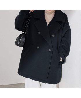 【イエナ/IENA】のダブルブレストハーフコート 人気、トレンドファッション・服の通販 founy(ファニー) ファッション Fashion レディースファッション Fashion for Women アウター Coat / Outerwear Collection コート・ロングコート・ピーコート Long Coats, Peacoats & More スマート Smart, Elegant フォルム Silhouette, Form 別注 Limited Edition, Custom Order 2025年 2025 2025-2026秋冬・A/W Autumn/Winter 2025–26 AW25–26 |ID:prp329100004806873