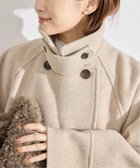 【イエナ/IENA】のダブルブレストハーフコート 人気、トレンドファッション・服の通販 founy(ファニー) ファッション Fashion レディースファッション Fashion for Women アウター Coat / Outerwear Collection コート・ロングコート・ピーコート Long Coats, Peacoats & More スマート Smart, Elegant フォルム Silhouette, Form 別注 Limited Edition, Custom Order 2025年 2025 2025-2026秋冬・A/W Autumn/Winter 2025–26 AW25–26 thumbnail ベージュ|ID: prp329100004806873 ipo3291000000034881003