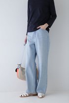 【ヒューマンウーマン/HUMAN WOMAN】のセミワイドデニム 人気、トレンドファッション・服の通販 founy(ファニー) ファッション Fashion レディースファッション Fashion for Women おすすめ Recommended / Our Picks スタンダード Standard, Basic デニム Denim, Jeans Material フィット Fit, Slim Fit 定番 Standard, Basic Item thumbnail ブルー|ID: prp329100004806876 ipo3291000000034881013