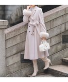 【ウィルセレクション/WILLSELECTION】のリアルファー付きウールフレアコート 人気、トレンドファッション・服の通販 founy(ファニー) ファッション Fashion レディースファッション Fashion for Women アウター Coat / Outerwear Collection コート・ロングコート・ピーコート Long Coats, Peacoats & More カフス Cuff Design クラシカル Classical, Vintage-Inspired ダブル Double, Double-Breasted フェミニン Feminine, Girly フレア Flare, Flared フロント Front, Front Design ポケット Pocket, Pocket Detail リアル Real, Realistic リボン Ribbon, Bow 冬 Winter / This Winter おすすめ Recommended / Our Picks エレガント 上品 Elegant ビジネス 仕事 通勤 Business / Work / Commuting thumbnail ベージュ|ID: prp329100004806877 ipo3291000000034881016