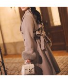 【ウィルセレクション/WILLSELECTION】のリアルファー付きウールフレアコート 人気、トレンドファッション・服の通販 founy(ファニー) ファッション Fashion レディースファッション Fashion for Women アウター Coat / Outerwear Collection コート・ロングコート・ピーコート Long Coats, Peacoats & More カフス Cuff Design クラシカル Classical, Vintage-Inspired ダブル Double, Double-Breasted フェミニン Feminine, Girly フレア Flare, Flared フロント Front, Front Design ポケット Pocket, Pocket Detail リアル Real, Realistic リボン Ribbon, Bow 冬 Winter / This Winter おすすめ Recommended / Our Picks エレガント 上品 Elegant ビジネス 仕事 通勤 Business / Work / Commuting thumbnail ダークブラウン|ID: prp329100004806877 ipo3291000000034881017