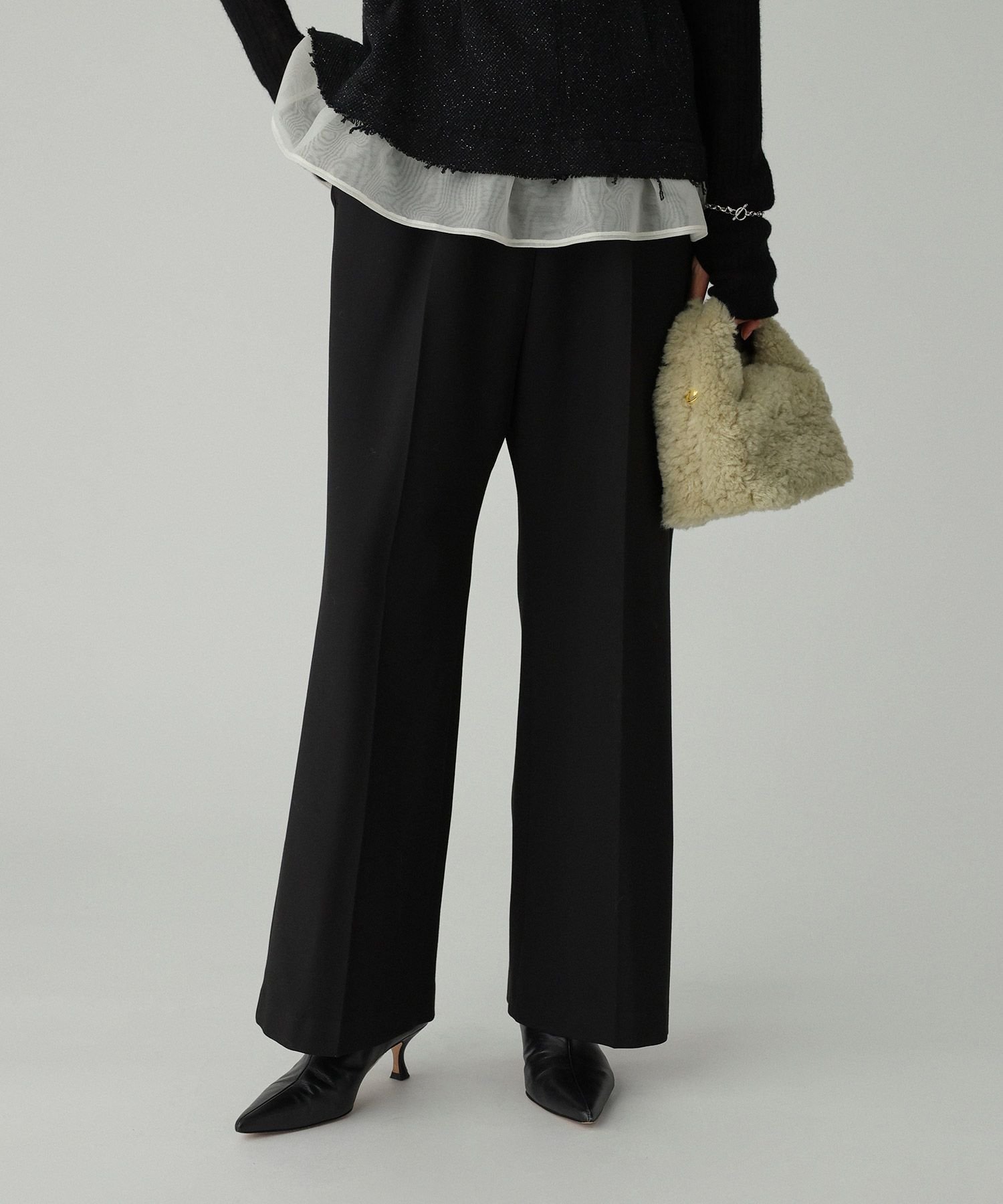 【バビロン/BABYLONE / KIDS】の裏起毛イージーストレッチパンツ インテリア・キッズ・メンズ・レディースファッション・服の通販 founy(ファニー) ファッション Fashion キッズファッション Fashion for Kids ボトムス Bottoms ストレッチ Stretch, Stretchy Fabric 再入荷 Restock / Back in Stock ブラック19|ID: prp329100004806883 ipo3291000000034881054