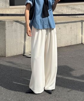 【フレディ&グロスター/FREDY&GLOSTER】の【累計販売数4万本突破!】とろみツイルストレートイージーパンツ 人気、トレンドファッション・服の通販 founy(ファニー) ファッション Fashion レディースファッション Fashion for Women パンツ Pants & Trousers 2025年 2025 2025春夏・S/S Spring/Summer 2025 SS25 とろみ Fluid, Flowy Fabric オケージョン Occasion Wear ワイド Wide, Wide Fit 今季 This Season, Current Season 夏 Summer 春 Spring S/S・春夏 SS, Spring/Summer, Warm Season 楽ちん Easy Fit, Comfortable |ID:prp329100004806889