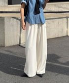 【フレディ&グロスター/FREDY&GLOSTER】の【累計販売数4万本突破!】とろみツイルストレートイージーパンツ 人気、トレンドファッション・服の通販 founy(ファニー) ファッション Fashion レディースファッション Fashion for Women パンツ Pants & Trousers 2025年 2025 2025春夏・S/S Spring/Summer 2025 SS25 とろみ Fluid, Flowy Fabric オケージョン Occasion Wear ワイド Wide, Wide Fit 今季 This Season, Current Season 夏 Summer 春 Spring S/S・春夏 SS, Spring/Summer, Warm Season 楽ちん Easy Fit, Comfortable thumbnail アイボリー|ID: prp329100004806889 ipo3291000000034881081