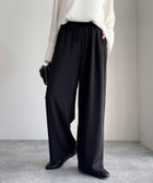 【フレディ&グロスター/FREDY&GLOSTER】の【累計販売数4万本突破!】とろみツイルストレートイージーパンツ 人気、トレンドファッション・服の通販 founy(ファニー) ファッション Fashion レディースファッション Fashion for Women パンツ Pants & Trousers 2025年 2025 2025春夏・S/S Spring/Summer 2025 SS25 とろみ Fluid, Flowy Fabric オケージョン Occasion Wear ワイド Wide, Wide Fit 今季 This Season, Current Season 夏 Summer 春 Spring S/S・春夏 SS, Spring/Summer, Warm Season 楽ちん Easy Fit, Comfortable thumbnail ブラック|ID: prp329100004806889 ipo3291000000034881085