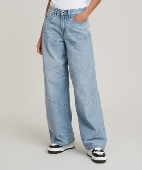 【ジースター ロゥ/G-Star RAW】の【公式ショップ】SPIRAQ 3D HIGH WAIST WIDE JEANS/スパイラルデザイン立体裁断ハイウエストワイドジーンズ 人気、トレンドファッション・服の通販 founy(ファニー) ファッション Fashion レディースファッション Fashion for Women デニム Denim, Jeans Material ベーシック Basic, Essential ワイド Wide, Wide Fit ヴィンテージ Vintage Style |ID:prp329100004806892