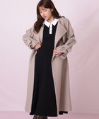 【ジルバイジルスチュアート/JILL by JILLSTUART】のノーカラードレストレンチコート 人気、トレンドファッション・服の通販 founy(ファニー) ファッション Fashion レディースファッション Fashion for Women アウター Coat / Outerwear Collection コート・ロングコート・ピーコート Long Coats, Peacoats & More トレンチコート / 春秋の定番アウター Trench Coats ワンピース Dresses フォーマル・パーティードレス・結婚式用ドレス Elegant & Casual Dresses スマート Smart, Elegant フェミニン Feminine, Girly メタル Metal, Metal Parts エレガント 上品 Elegant thumbnail モカ|ID: prp329100004806894 ipo3291000000034881114