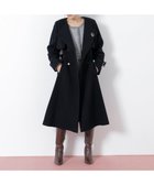 【ジルバイジルスチュアート/JILL by JILLSTUART】のノーカラードレストレンチコート 人気、トレンドファッション・服の通販 founy(ファニー) ファッション Fashion レディースファッション Fashion for Women アウター Coat / Outerwear Collection コート・ロングコート・ピーコート Long Coats, Peacoats & More トレンチコート / 春秋の定番アウター Trench Coats ワンピース Dresses フォーマル・パーティードレス・結婚式用ドレス Elegant & Casual Dresses スマート Smart, Elegant フェミニン Feminine, Girly メタル Metal, Metal Parts エレガント 上品 Elegant thumbnail ブラック|ID: prp329100004806894 ipo3291000000034881116