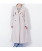 【ジルバイジルスチュアート/JILL by JILLSTUART】のノーカラードレストレンチコート 人気、トレンドファッション・服の通販 founy(ファニー) ファッション Fashion レディースファッション Fashion for Women アウター Coat / Outerwear Collection コート・ロングコート・ピーコート Long Coats, Peacoats & More トレンチコート / 春秋の定番アウター Trench Coats ワンピース Dresses フォーマル・パーティードレス・結婚式用ドレス Elegant & Casual Dresses スマート Smart, Elegant フェミニン Feminine, Girly メタル Metal, Metal Parts エレガント 上品 Elegant thumbnail ピンク|ID: prp329100004806894 ipo3291000000034881117