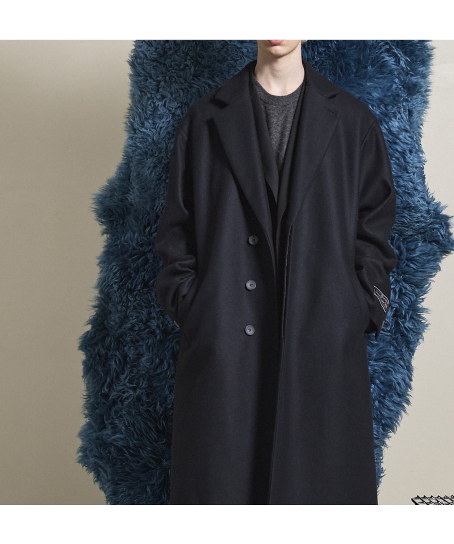 【メゾンスペシャル/MAISON SPECIAL】のSuper140s Prime-Over Melton Chesterfield Coat インテリア・キッズ・メンズ・レディースファッション・服の通販 founy(ファニー) ファッション Fashion レディースファッション Fashion for Women アウター Coat / Outerwear Collection コート・ロングコート・ピーコート Long Coats, Peacoats & More モッズコート・ミリタリー風アウター Mods & Field Coats インナー Innerwear ショルダー Shoulder, Shoulder Strap チェスターコート Chester Coat, Long Coat ドロップ Drop Shoulder, Dropped Style パターン Pattern, Design Print フロント Front, Front Design ベーシック Basic, Essential 防寒 Cold Protection, Winter-Ready メルトン Melton, Heavy Wool ラグジュアリー Luxury, Elegant BLK|ID: prp329100004806899 ipo3291000000034881166