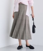 【インディヴィ/INDIVI】の【洗える/SETUP可能】ジャカードニット プリーツスカート トープ|ID: prp329100004806902 ipo3291000000034927243