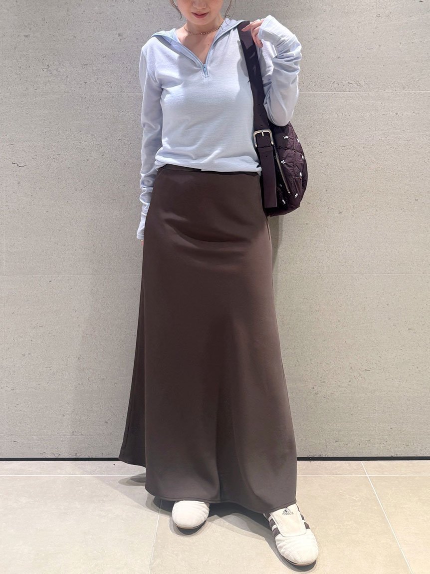 【エミ/emmi】のリラクシーナロースカート インテリア・キッズ・メンズ・レディースファッション・服の通販 founy(ファニー) 　ファッション　Fashion　レディースファッション　Fashion for Women　スカート　Skirts　スマート　Smart, Elegant　ドレープ　Drape, Draping Fabric　バイアス　Bias, Diagonal Cut　ポケット　Pocket, Pocket Detail　マーメイド　Mermaid, Fishtail Silhouette　BRW[058]|ID: prp329100004806908 ipo3291000000034881232