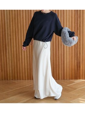 【エミ/emmi】のリラクシーナロースカート 人気、トレンドファッション・服の通販 founy(ファニー) ファッション Fashion レディースファッション Fashion for Women スカート Skirts スマート Smart, Elegant ドレープ Drape, Draping Fabric バイアス Bias, Diagonal Cut ポケット Pocket, Pocket Detail マーメイド Mermaid, Fishtail Silhouette |ID:prp329100004806908