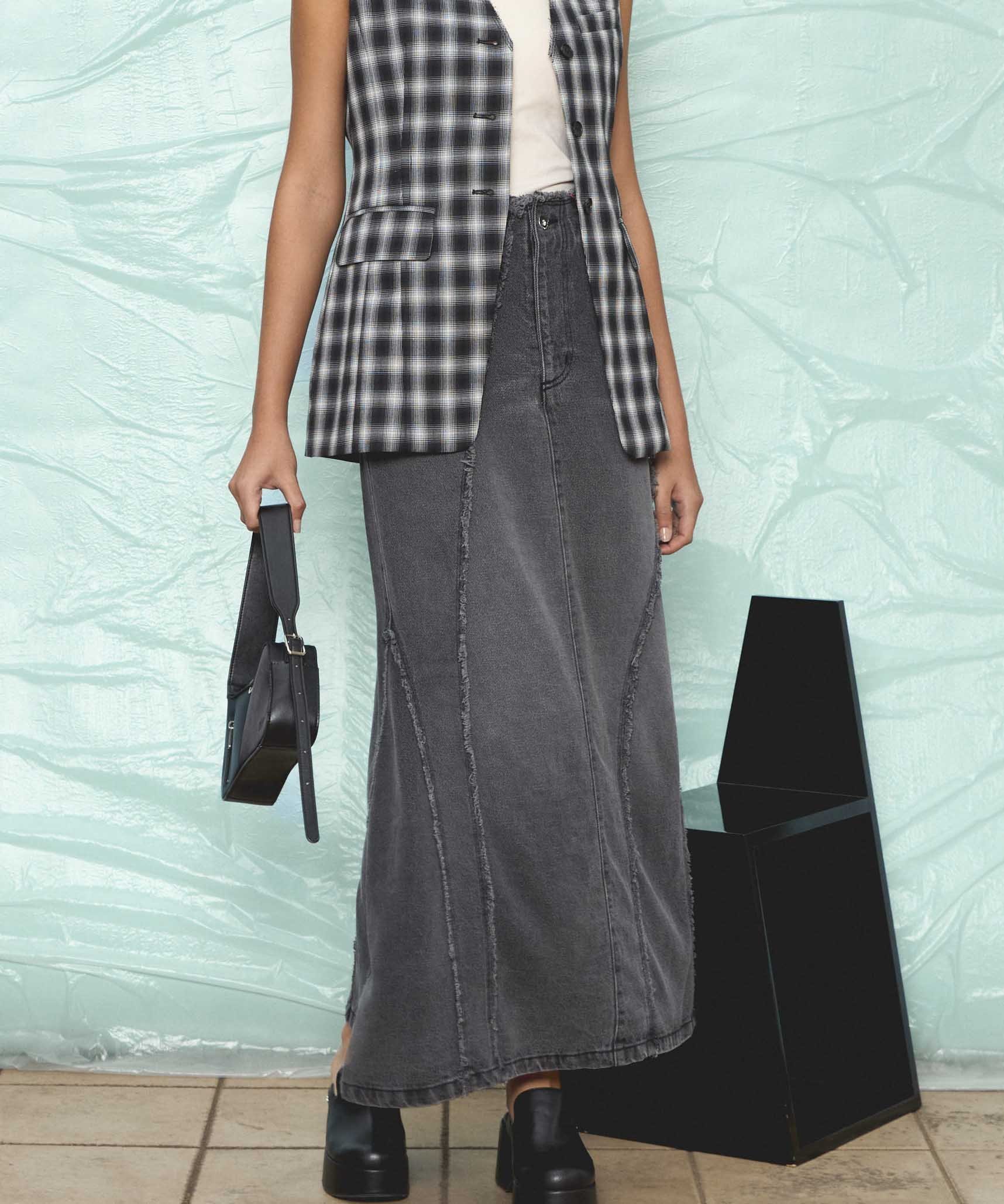 【メゾンスペシャル/MAISON SPECIAL】のCellulose Denim Maxi Skirt 人気、トレンドファッション・服の通販 founy(ファニー) ファッション Fashion レディースファッション Fashion for Women スカート Skirts デニム Denim, Jeans Material トレンド Trend, Trending Now ドレープ Drape, Draping Fabric マーメイド Mermaid, Fishtail Silhouette other-1|ID: prp329100004806912 ipo3291000000034881248